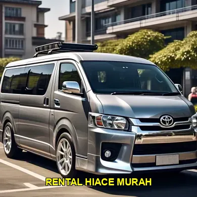 rental hiace murah